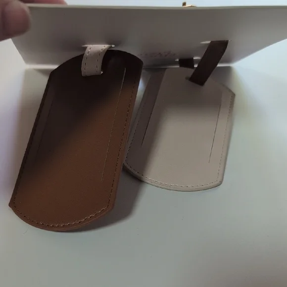 Frasier Sterling Football Theme Luggage Tag Set - Picture 5 of 6